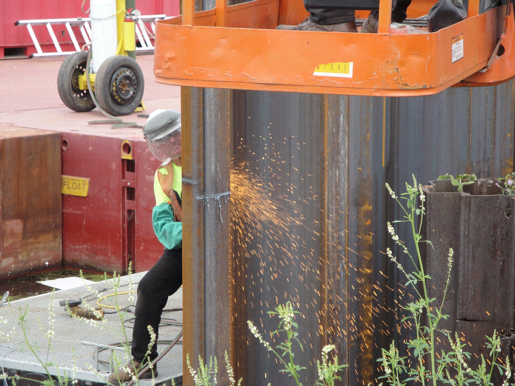 2010 Tyco Barrier Wall in Marinette, WI_Jim ONeill