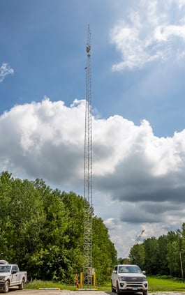 Wireless internet access on Illinois River by Nelosca and partners