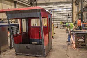 dredge lever room and custom welding