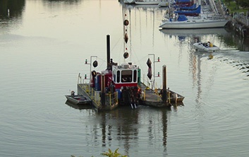 dredging, marine support, hydraulic dredging, Nelosca dredges, marine construction