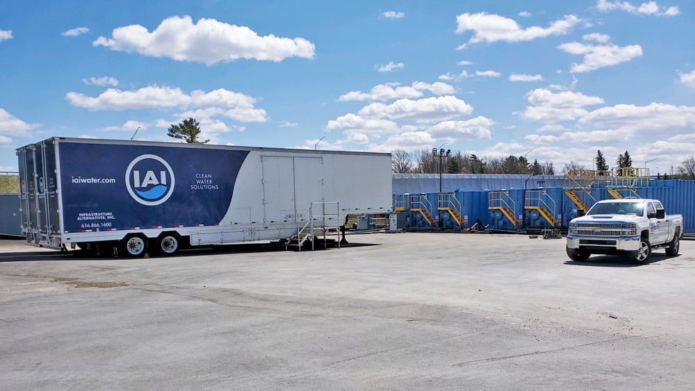 Mobile Water Treatment Trailer