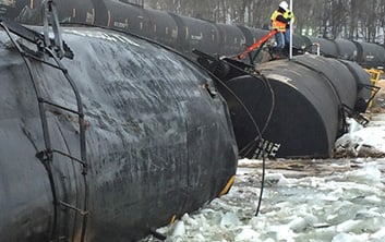 derailment, environmental response, train derailment, train derailment cleanup, environmental cleanup