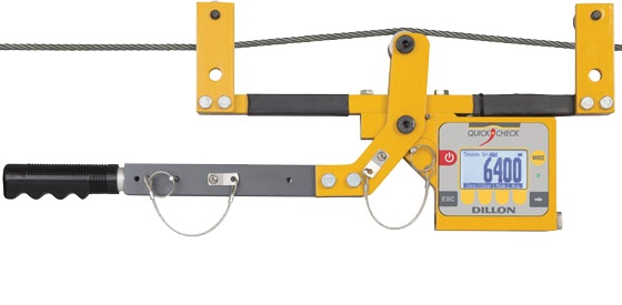 An example of a tension meter