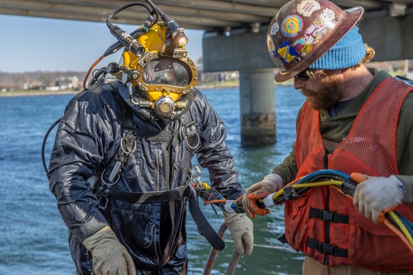 Diving operations SDS and Brennan East Coast Operations