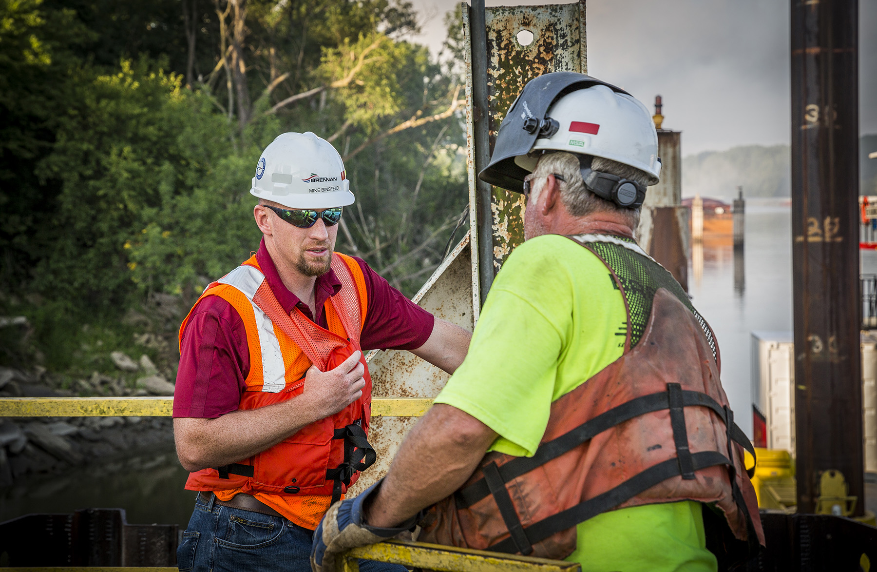 2016 ADM Barge Terminal Rehab, Havana, IL_MIke Binsfeld, Gary Dondlinger