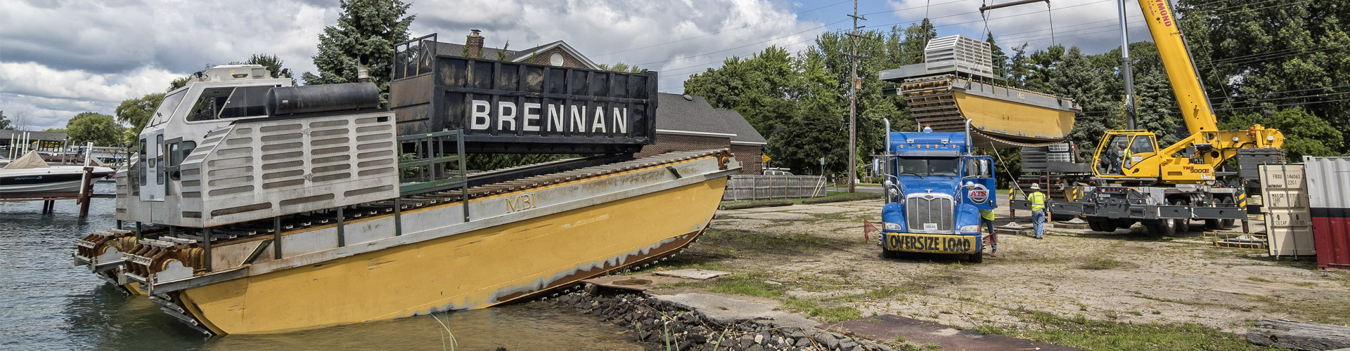 amphibious equipment, environmental remediation, remedial dredging