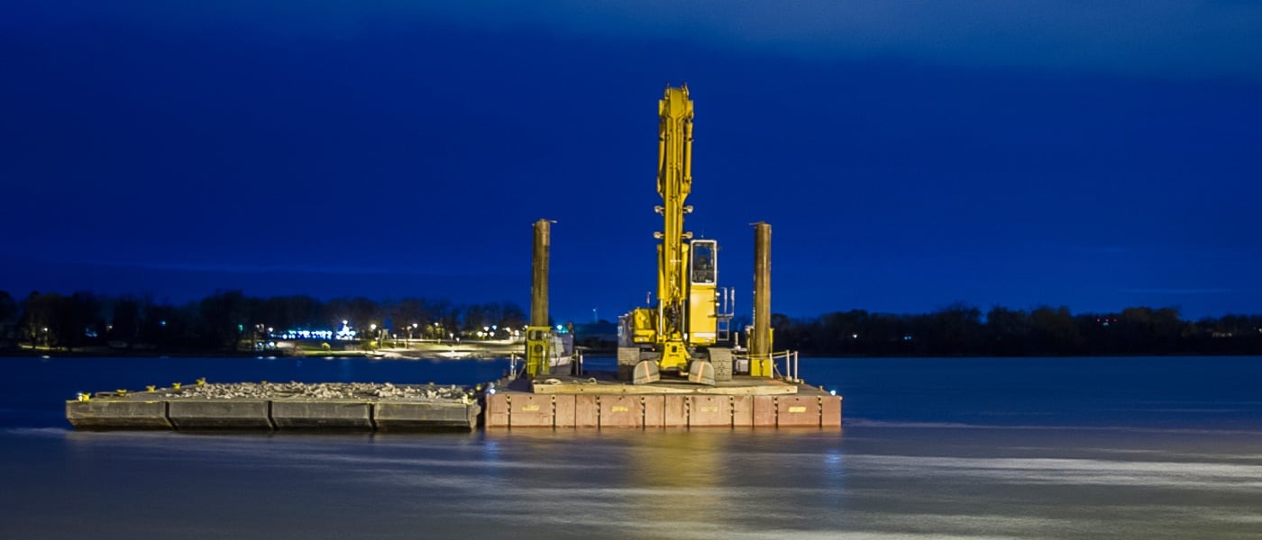 Environmental Sand covers, rock placement, engineered caps, scour protection, insitu caps, environmental remediation, subaqueous caps