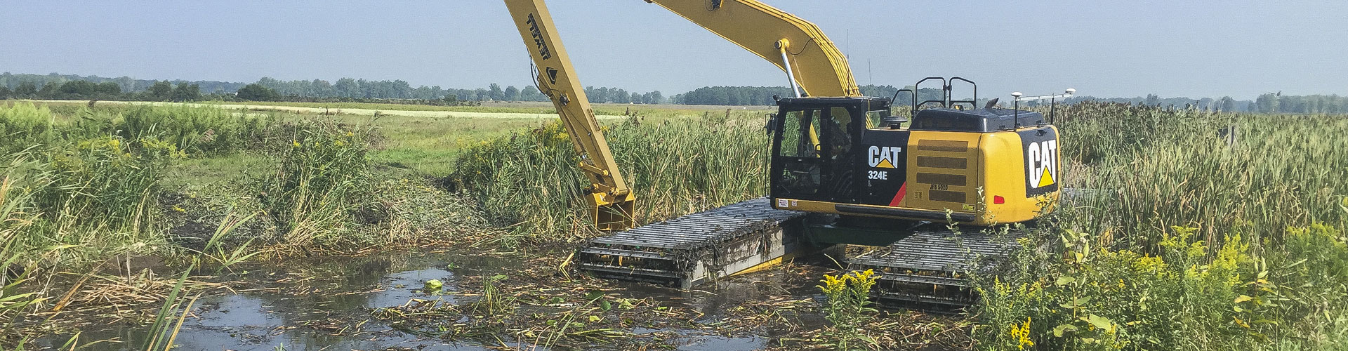 Wetland remediation, wetland dredging, impacted sediment removal, wetland restoration, marsh restoration