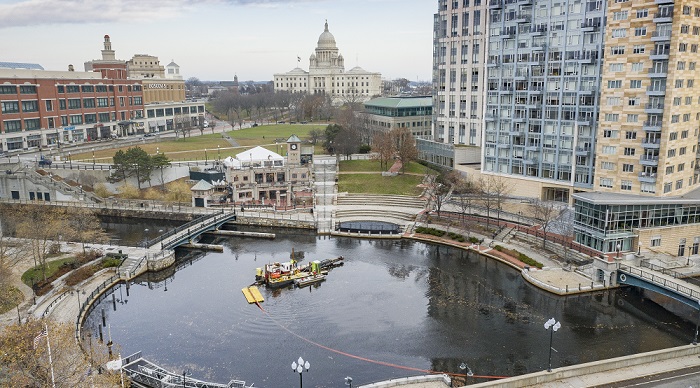 Nelosca environmental dredging for river restoration project