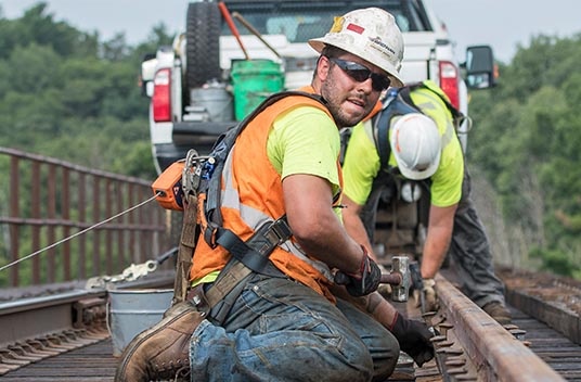 railroad careers, railroad construction careers