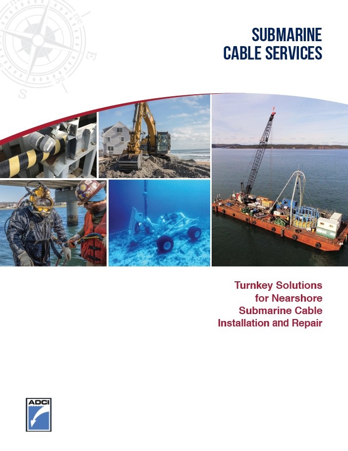 Submarine Cable Brochure Cover