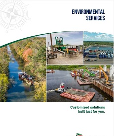 environmental dredging, mechanical dredging, barge transport, hydraulic transport, remedial dredging, environmental contracting